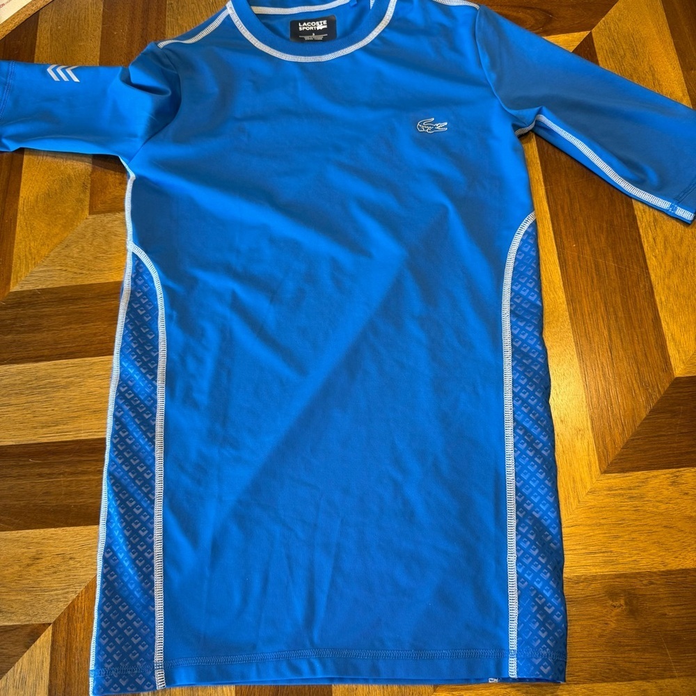 Lacoste Sport Performance T Shirt Blue